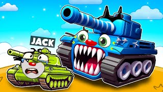 Roblox Oggy Become Monster Tank In Be A Tank !