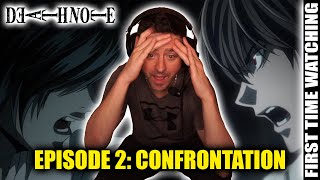 Death Note (2006) Episode 2: Confrontation (New Anime Fan First Time Watching)