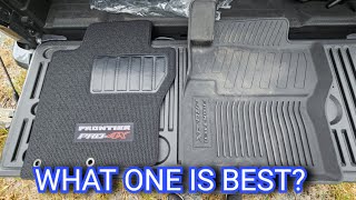 What Floor Mats Are Best For The 2023 Nissan Frontier Pro-4x? Side By Side Comparison