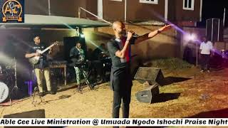 Able Cee Ministration @ Umuada Ngodo Isochi Praise Night