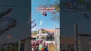 detik-detik pelepasan jalan sehat #jalansehat #agustusan #shorts