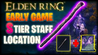 ELDEN RING - How To Get The Meteorite Staff and the Rock Sling spell (Meteorite Staff Location)