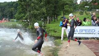 Triathlon Przechlewo 2017 - start "ćwiartki"