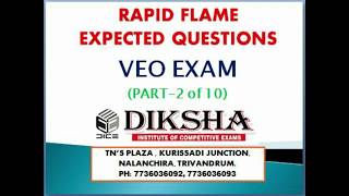 EXPECTED VEO / LD QUESTIONS  PART 2-RAPID FLAME -DIKSHA