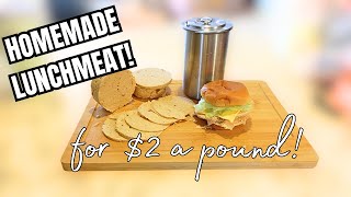 HOMEMADE LUNCHMEAT! DIY DELI MEAT TO SAVE YOU TONS OF MONEY!