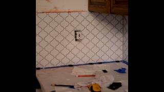 DIY Kitchen Backsplash Install