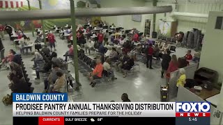 Prodisee Pantry serves record number of Baldwin County families with Thanksgiving meals