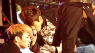 [fancam] 120331 SHINee Jongkey moments @ Jinhae Gunhang Festival