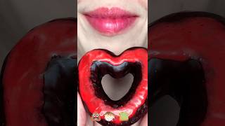 asmr CHOCOLATE🍫 HEART❤️ 2 EMOJI FOOD CHALLENGES ❤️💩🐡🍞🍕 satisfying eating sounds mukbang 먹방