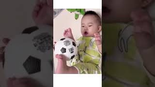 Cute baby playing 🏀  kids world 🧸 #kidsworld-y4l