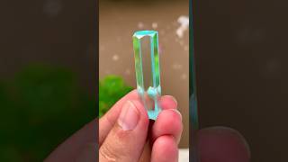 Aquamarine Crystal || #short #shortvideo #gemstone #quartz #shorts #stone