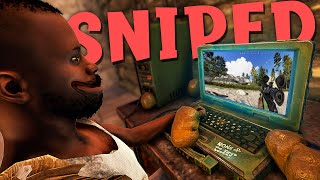 So We Got RAIDED BY STREAM SNIPERS in RUST...