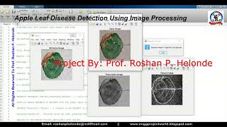 Apple Leaf Disease Detection Using Image Processing | Apple Plant Disease Detection Using Matlab