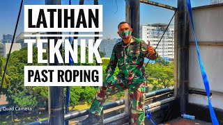 LATIHAN FAST ROPING