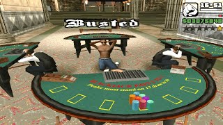 Busted #35 inside Caligula's and Four Dragons Casino | GTA SA