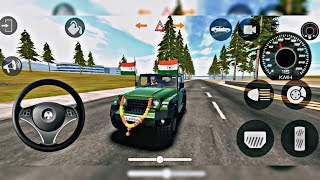 Dollar (Song) Modified 😈 Mahindra Red Thar || Indian Car Simulator 3D || Car Game 3D | live | game