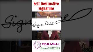 Avoid Self Destructive Signature। Dr. Piyhalli Roy Gupta