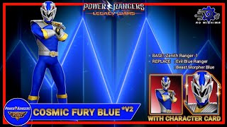 Ollie - Cosmic Fury Blue Ranger mod (revamp) | Power Rangers Legacy Wars