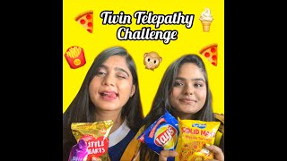 TWIN TELEPATHY CHALLENGE | Foodchronicles By Ruchi