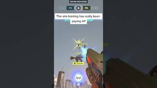 AIM TRAINING FINALLY PAYS OFF #overwatch2 #overwatch #gaming