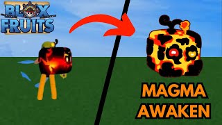 I Awakened Magma Fruit And It is INCREDIBLE... (#roblox #bloxfruits)