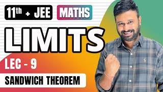 Limits Lec 9 | Sandwich Theorem | Class 11 + JEE Mains & Advanced Maths | VidyaWise JEE