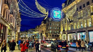 Central London Walk on Christmas Day 25 Dec 2022.!