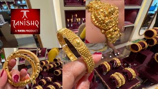 Tanishq 22k Bangle type Bracelet Designs with Price/Cher Designs/Gold Bangle Designs/Bengaluru/Deeya