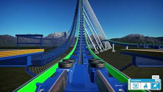 What if a B&M hyper had inversions (roller coaster concept)