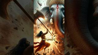 Why Ganesh ji has broken teeth? Ganapati ji ka dant kese toota? Ekdant Story Bal Ganesh vs Parshuram