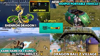 Pubg Mobile 2.7 Update Mode | Dragon Ball Z Super Theme Mode Gameplay | Shenron 🐉 - All New Features