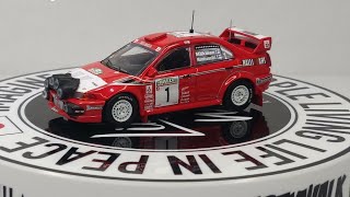 TARMAC WORKS hobby64Mitsubishi Lancer Evolution VI (New Zealand) Rally 1999 winner RALLIART #1