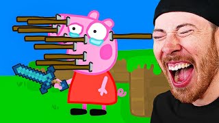 FUNNIEST Peppa Pig VS Minecraft Videos on Youtube