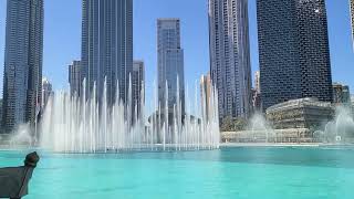 The Dubai Fountain - Ya Ana Ya La (daytime)