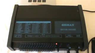 Gisman Rhythm Machine (rare Italian drum machine)