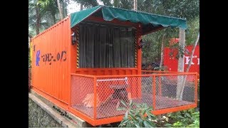 HAU Eco Lodges Citumang, Pangandaran, Indonesia - Unique Lodge Containers Concept In Forest