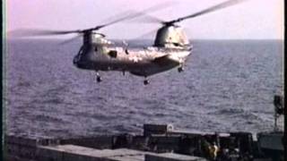 HC-11 Det 4, 1991, VERTREP, USS Kiska..avi