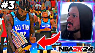 ALLSTAR-GAME! Giannis, LeBron, Tatum DEGIL, O KISI BENIM!😍 [3] Lets Play NBA 2K24 MyCareer Türkce