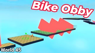 Obby But You're on a Bike (World 45) [Roblox]