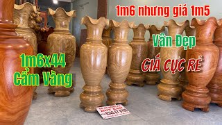 Lục Bình 1m6x44 Cẩm Vàng Chọn Vân Đẹp, Giá Cực Rẻ, Ngang Giá 1m5