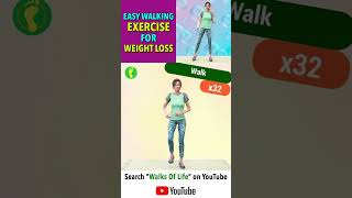 17 Minute easy walking exercise for weight loss @walksoflife5308 #walking #weightloss #bellyfat