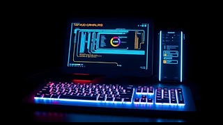 ASMR Redragon FAYE K685 PRO 104 Keys Wireless Gasket RGB Gaming Keyboard