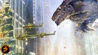 Helicopters Vs. Godzilla | GODZILLA | Matthew Broderick, Jean Reno