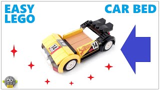 LEGO classic car bed - tutorial - idea