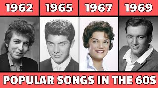 The Most Popular Songs of Each Month in The 60s