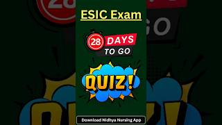 ESIC Exam Special || 28 days to go || MCQ'S ESIC and RRB Special