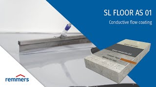 Conductive flow coating - Remmers SL FLOOR AS 01