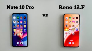 Oppo Reno 12F vs Redmi Note 10 Pro || Speed Test