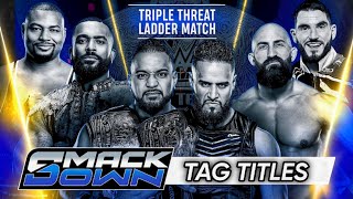 Tama Tonga & Tonga Loa vs Street Profits vs DIY LADDER Full Match WWE SmackDown Highlights Today