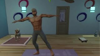 The Sims™ 4 yoga practice